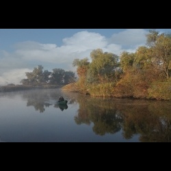 Ростислав Швец Лодка в тумане